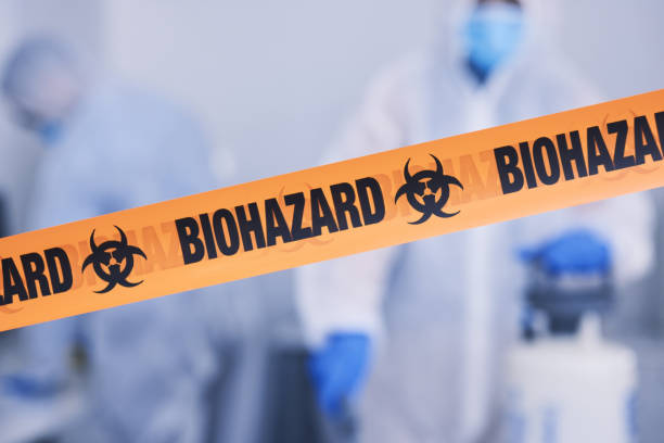 Professional Biohazard technician working in Valmeyer, IL